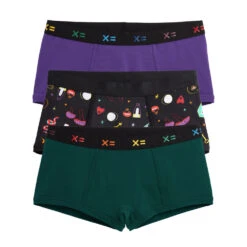 Boy Shorts 3-Pack - Halloween Witches' Brew