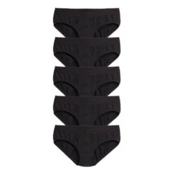 Iconic Briefs 5-Pack - Cotton X= Black
