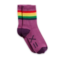 Anklet Crew Socks - Dahlia Rainbow