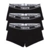 Boys Shorts 3-Pack - Cotton Black Logo