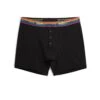 6" Fly Packing Boxer - Black Rainbow