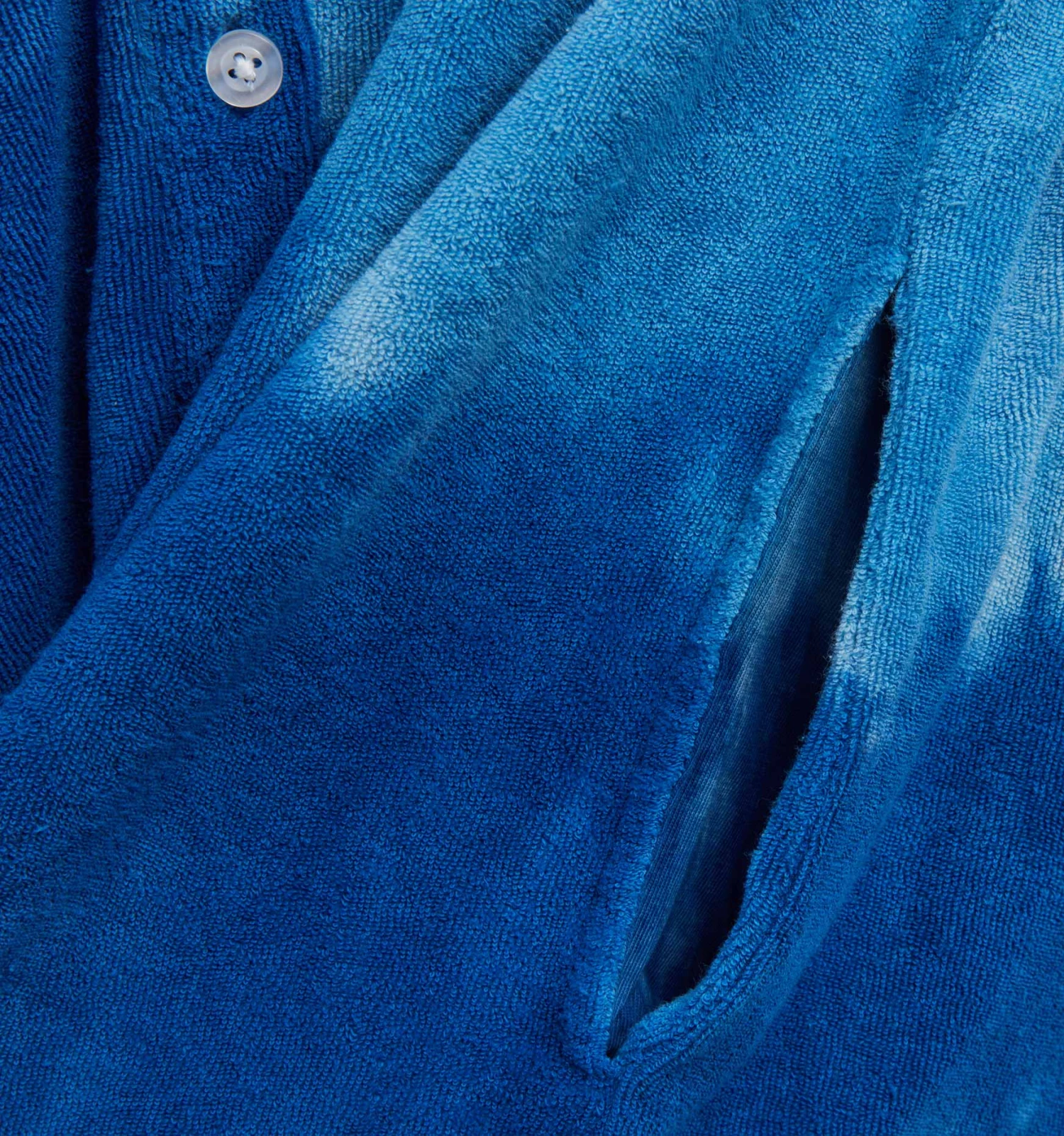 Terry Playsuit - Blue Tie Dye - Image 3