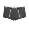 Boy Shorts - Charcoal Logo