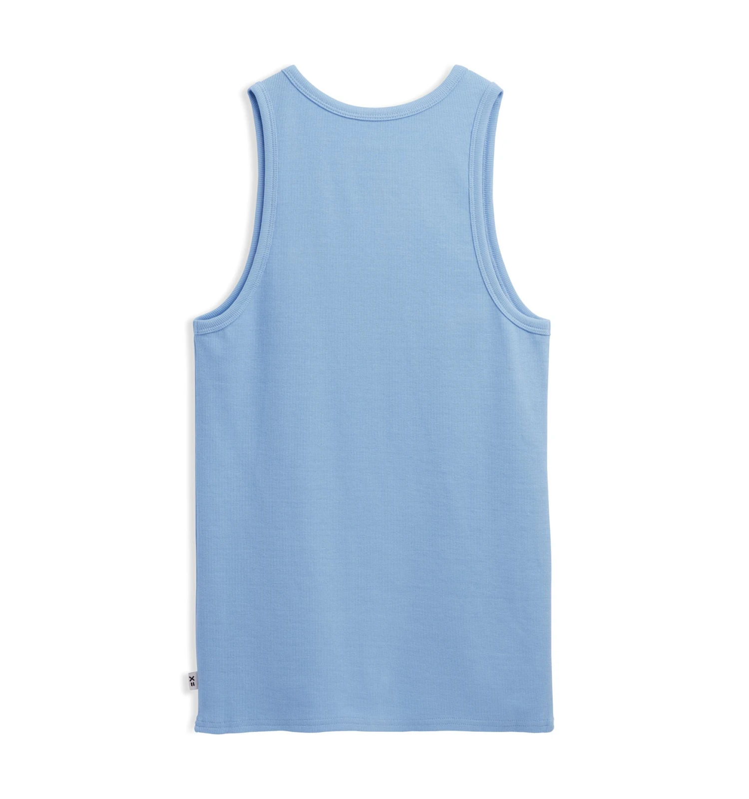 Organic Cotton Rib Power Tank - Forget Me Not - Image 2