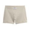 Organic Cotton Rib 4.5" Trunks - Heather Grey