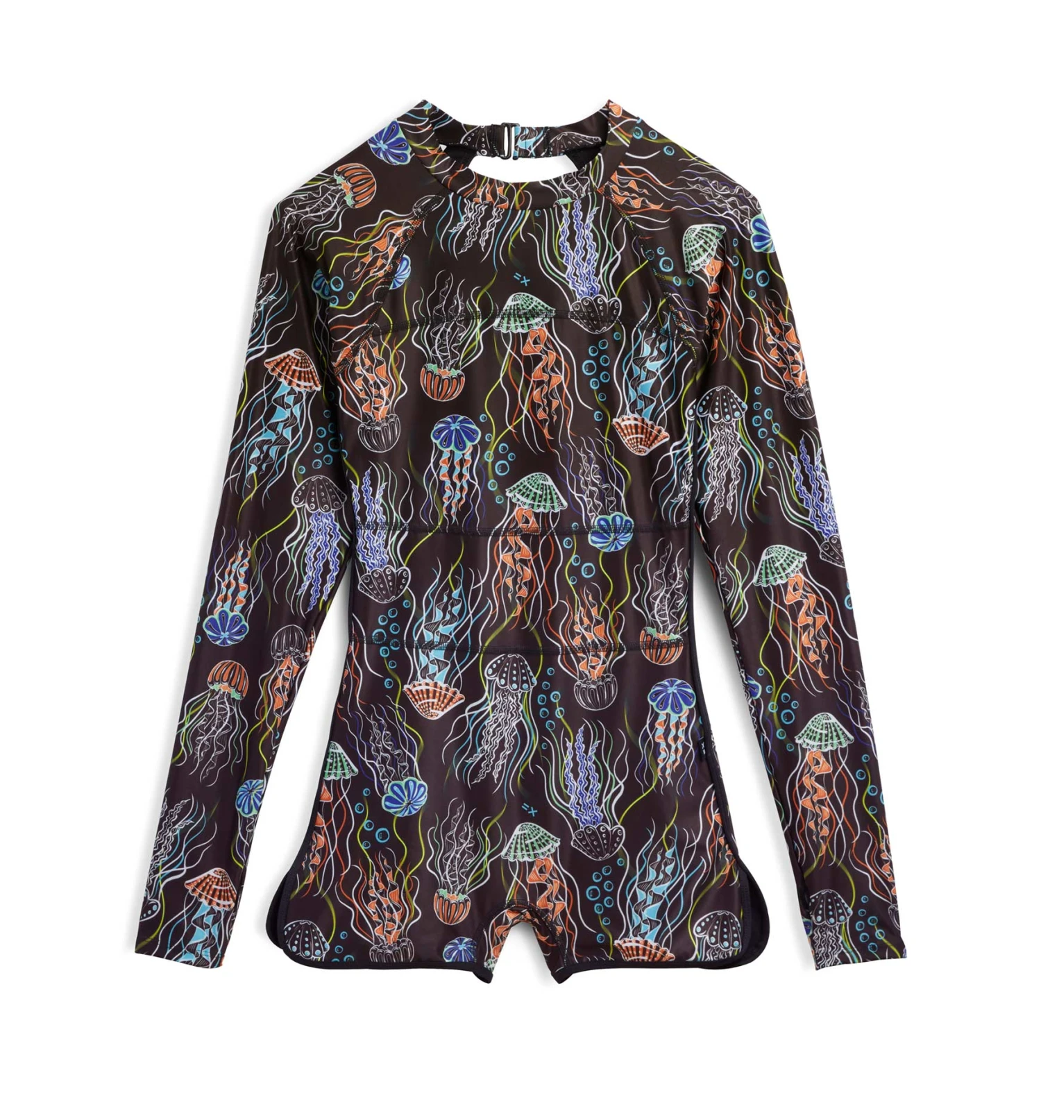 Swim 3" Shortie Long Sleeve Unisuit - Don't Be Jelly