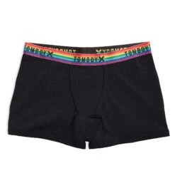 First Line Leakproof 4.5" Trunks LC - Black Rainbow