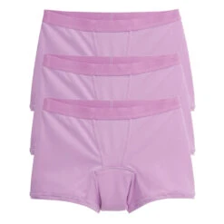First Line Period 4.5" Trunks 3-Pack - Sugar Violet