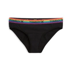 First Line Period Bikini - Black Rainbow