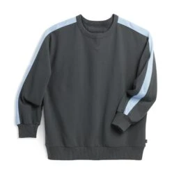 French Terry Crew LC - Smoke