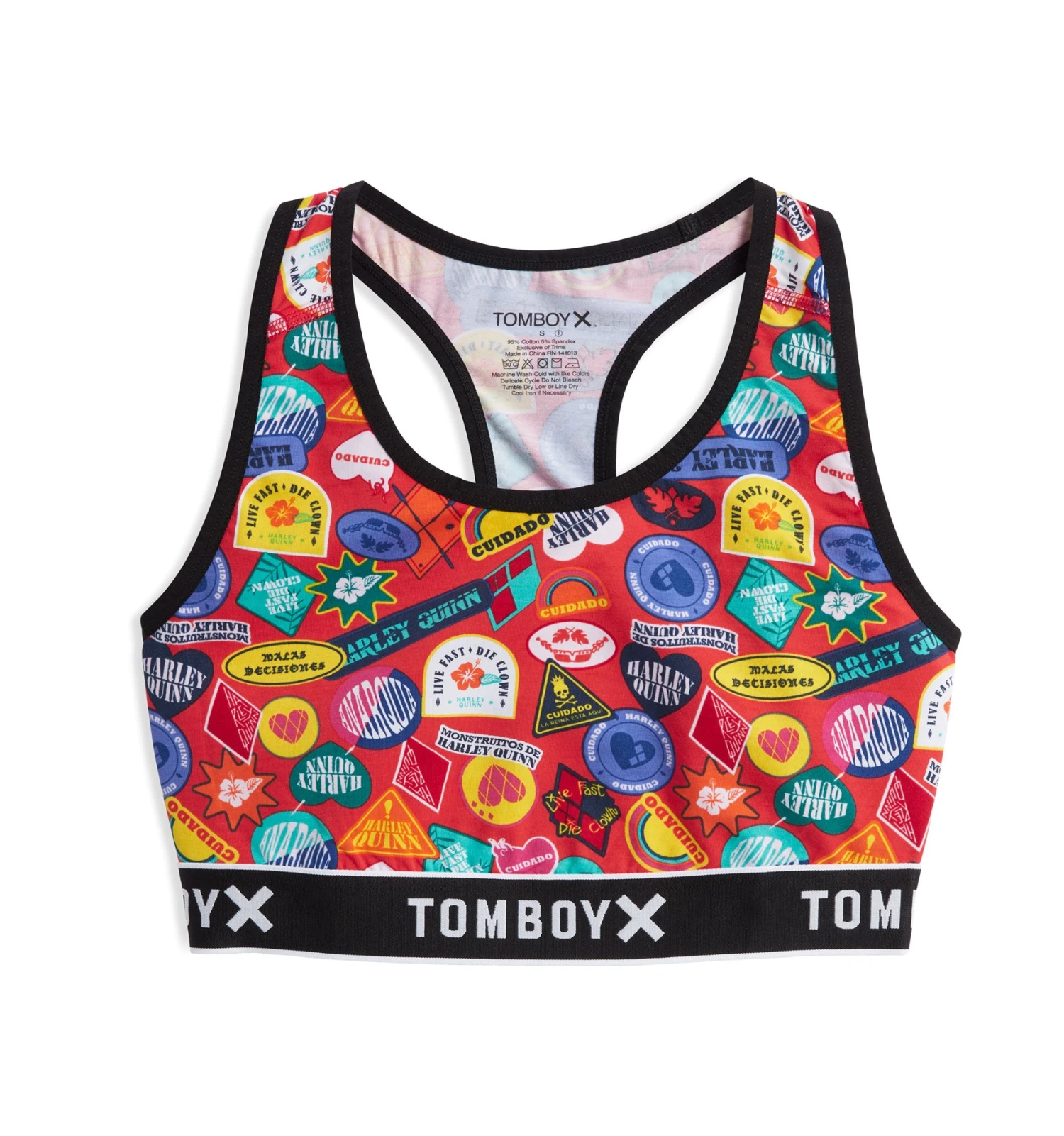 Racerback Soft Bra LC - Harley Quinn