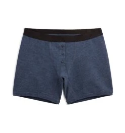 6" Fly Boxer Briefs - Heather Navy