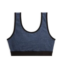 Essentials Soft Bra - Heather Navy