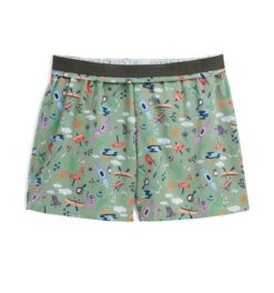 Foldover Sleep Short - Lake Life