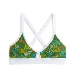 Lounge Bralette LC - Modal Globetrotter