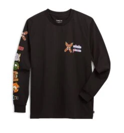 Classic Graphic Long Sleeve Tee LC - TomboyX Monster Mash