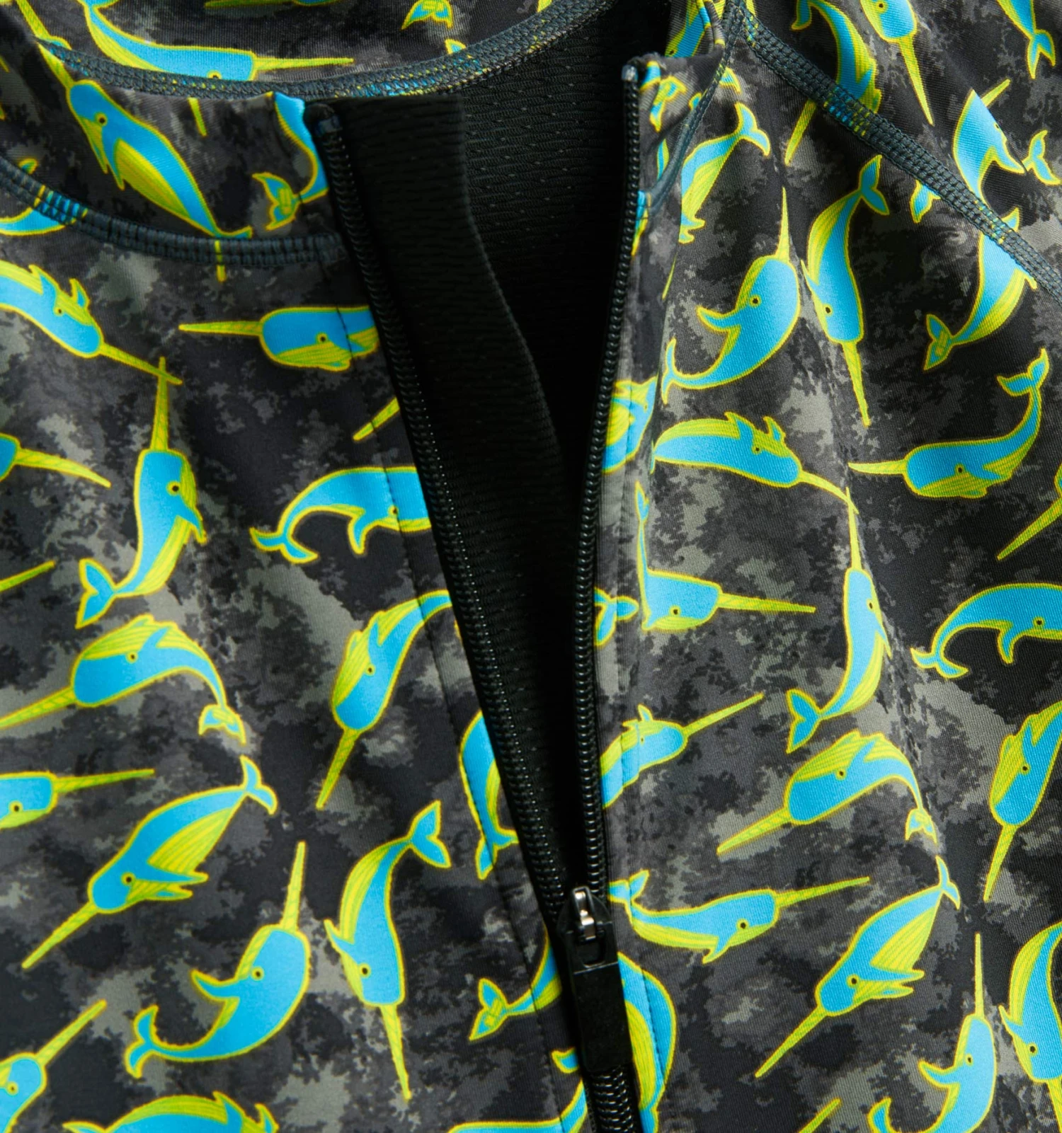 Swim 6" Unisuit LC - Neon Narwhal - Image 2
