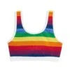 Essentials Soft Bra - Rainbow Pride Stripes
