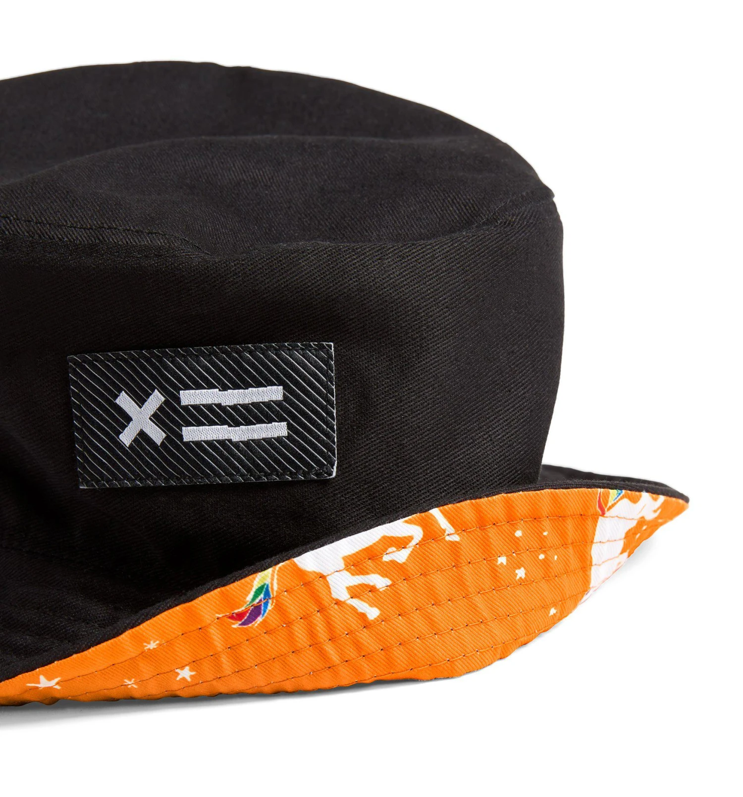 Reversible Bucket Hat - Rainbow Unicorn - Image 3