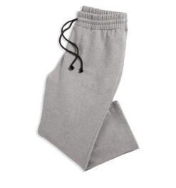 Eco Fleece Wide Leg Pant LC - Heather Grey