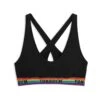 All Day Bralette - TENCEL™ Modal Black Rainbow