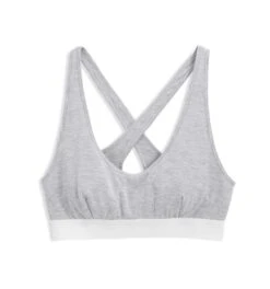 All Day Bralette - TENCEL™ Modal Heather Grey