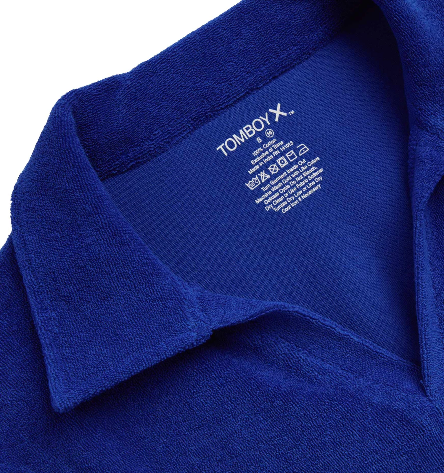 Terry Cabana Polo LC - Royal - Image 3