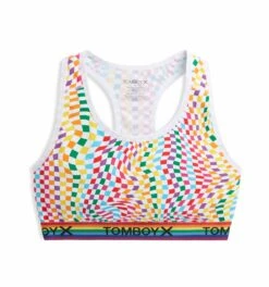 Racerback Soft Bra LC - Twist The Rainbow