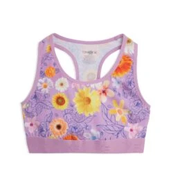 Racerback Soft Bra - Wildflower